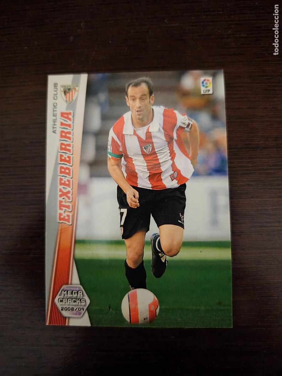 Fu&szlig;ball-Sticker: MEGACRACKS 2008-2009 ETXEBERRIA ( ATH. BILBAO ) N&ordm; 34