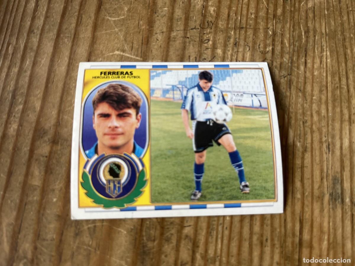 Cromos de f&uacute;tbol: CROMO SIN PEGAR NUNCA PEGADO ALBUM LIGA ESTE 96 97 1996 1997 HERCULES FERRERAS