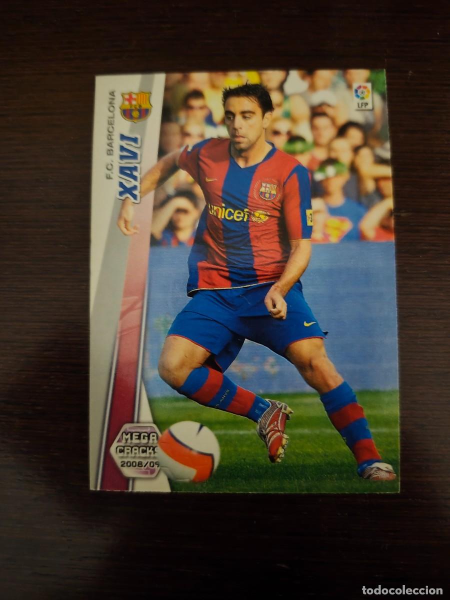 Fu&szlig;ball-Sticker: MEGACRACKS 2008-2009 XAVI ( F.C. BARCELONA ) N&ordm; 65