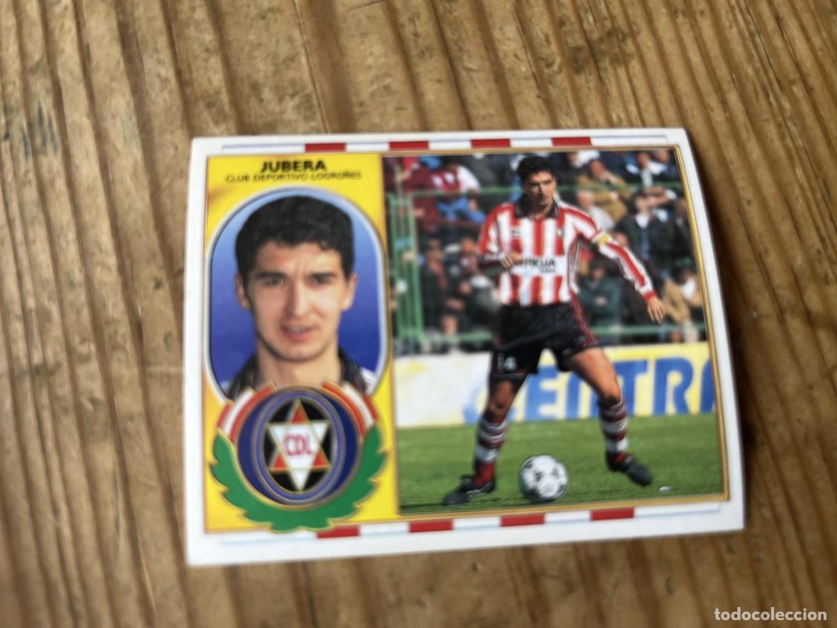 Cromos de f&uacute;tbol: CROMO SIN PEGAR NUNCA PEGADO ALBUM LIGA ESTE 96 97 1996 1997 LOGRO&Ntilde;ES JUBERA