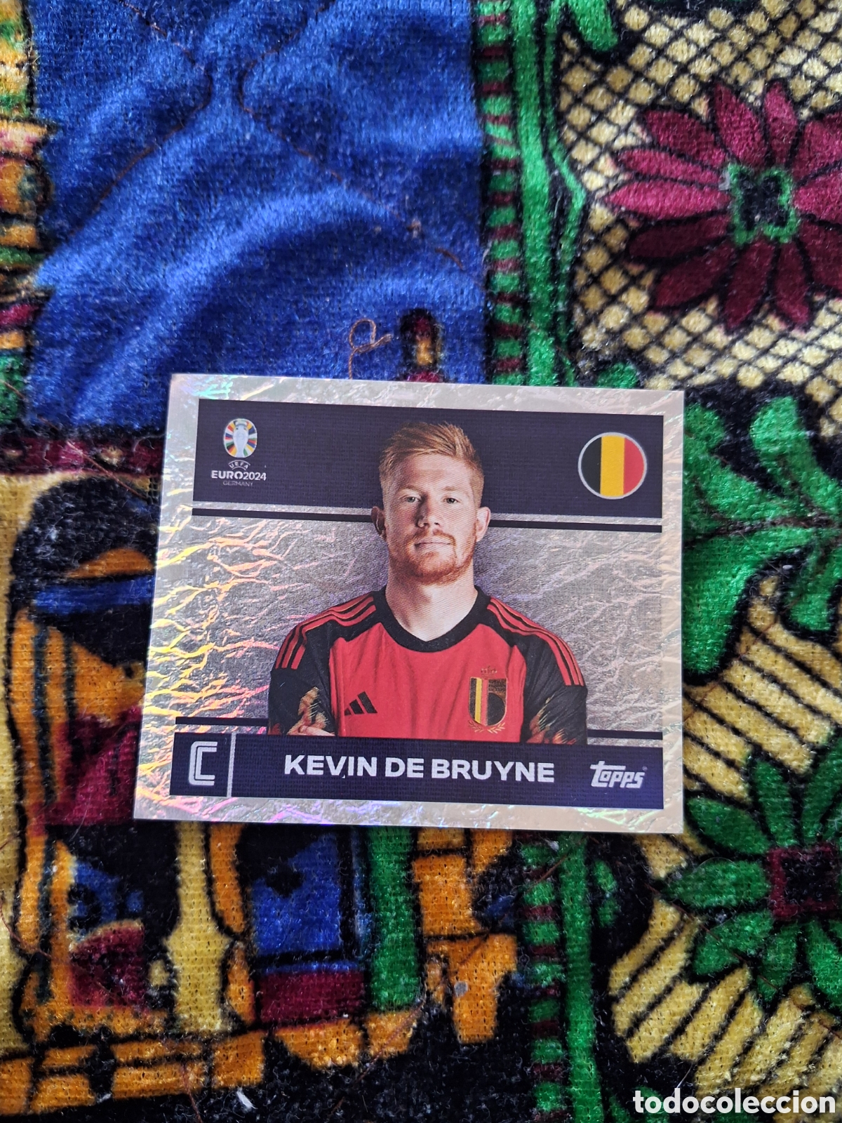 Cromos de f&uacute;tbol: 2 DE BRUYNE BELGICA TOPPS EUROCOPA ALEMANIA FUTBOL 2024 EURO 24 - SIN PEGAR (MD96/97-6) PG56