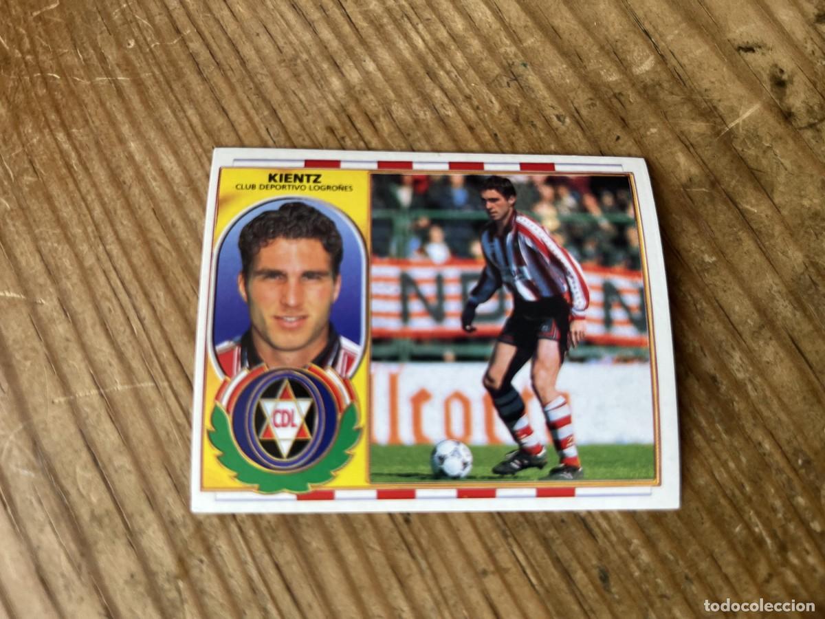 Cromos de f&uacute;tbol: CROMO SIN PEGAR NUNCA PEGADO ALBUM LIGA ESTE 96 97 1996 1997 LOGRO&Ntilde;ES KIENTZ