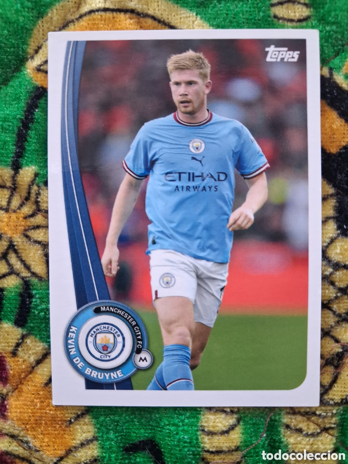 Cromos de f&uacute;tbol: De bruyne fan set manchester city