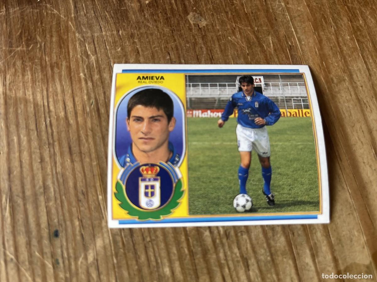 Cromos de f&uacute;tbol: CROMO SIN PEGAR NUNCA PEGADO ALBUM LIGA ESTE 96 97 1996 1997 REAL OVIEDO AMIEVA