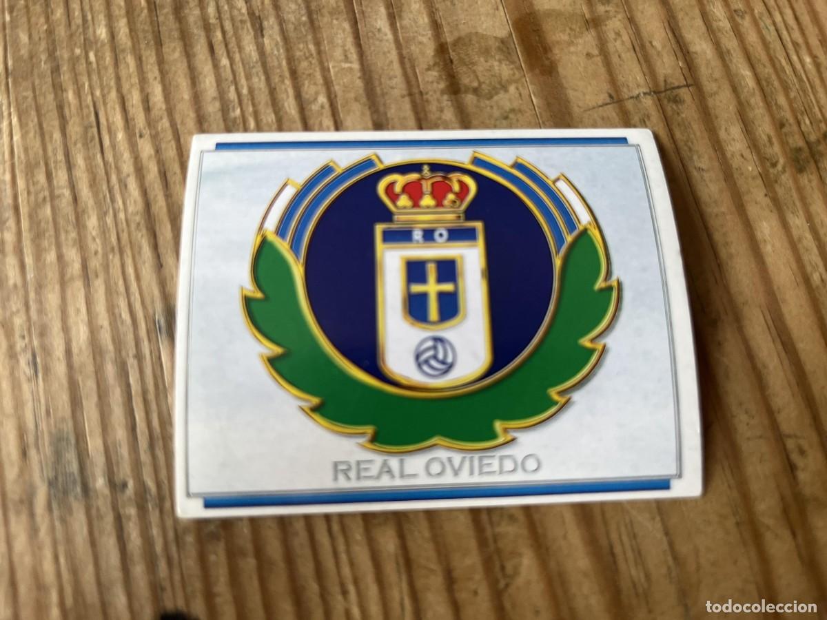 Cromos de f&uacute;tbol: CROMO SIN PEGAR NUNCA PEGADO ALBUM LIGA ESTE 96 97 1996 1997 REAL OVIEDO ESCUDO