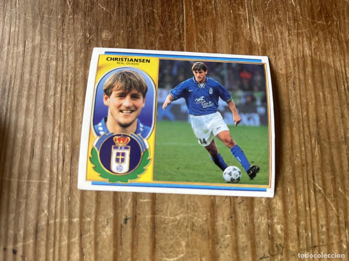 Cromos de f&uacute;tbol: CROMO SIN PEGAR NUNCA PEGADO ALBUM LIGA ESTE 96 97 1996 1997 REAL OVIEDO CHRISTIANSEN
