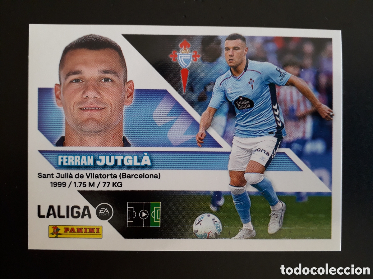 Cromos de f&uacute;tbol: JUTGL&Agrave; CELTA DE VIGO N&deg; 19 ED ESTE 2026 2027 26 27 SIN PEGAR PEDIDO M&Iacute;NIMO 3&euro;.