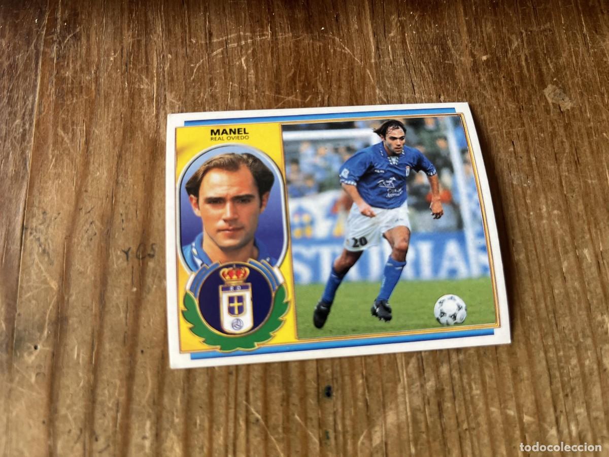 Cromos de f&uacute;tbol: CROMO SIN PEGAR NUNCA PEGADO ALBUM LIGA ESTE 96 97 1996 1997 REAL OVIEDO MANEL