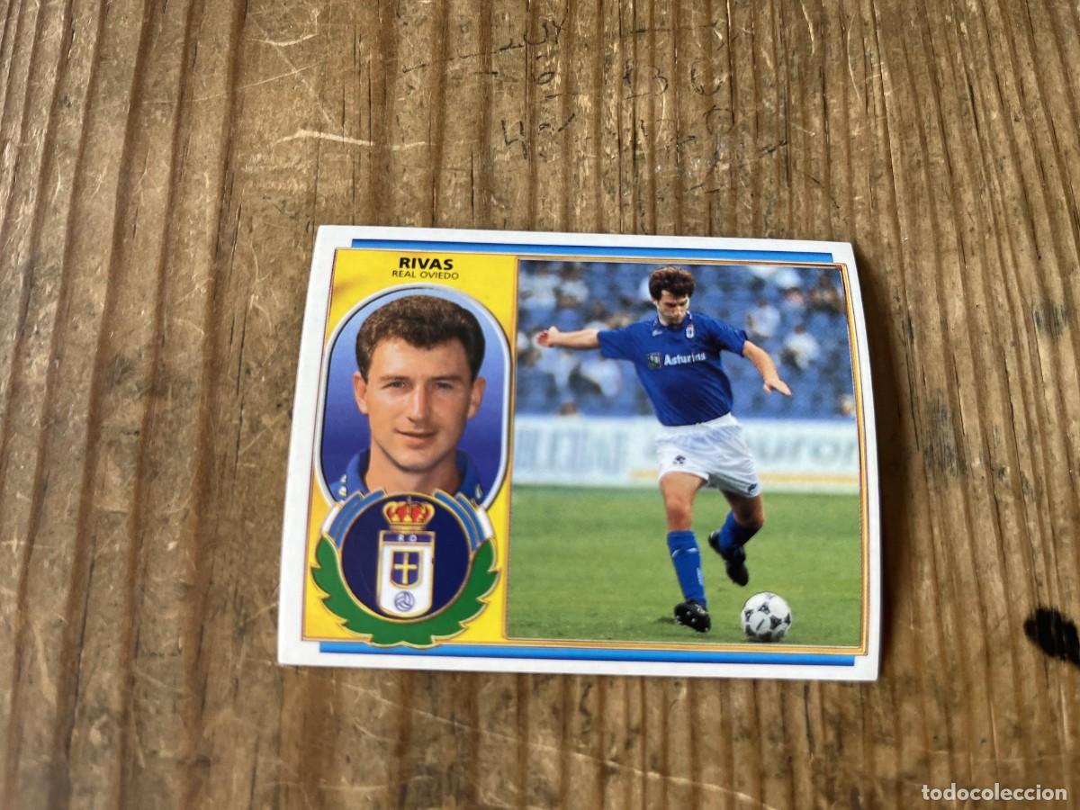 Cromos de f&uacute;tbol: CROMO SIN PEGAR NUNCA PEGADO ALBUM LIGA ESTE 96 97 1996 1997 REAL OVIEDO RIVAS