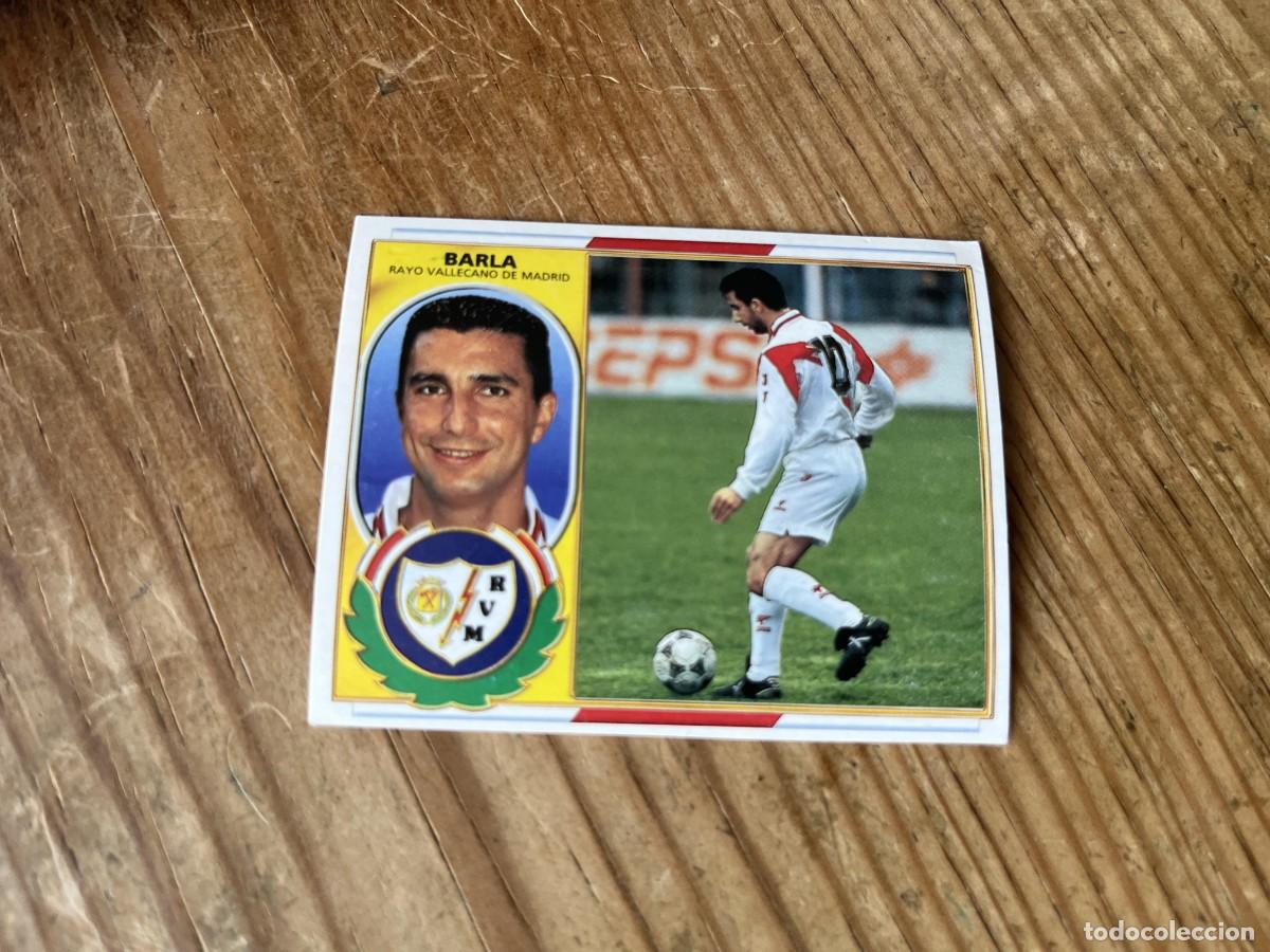 Cromos de f&uacute;tbol: CROMO SIN PEGAR NUNCA PEGADO ALBUM LIGA ESTE 96 97 1996 1997 RAYO VALLECANO BARLA