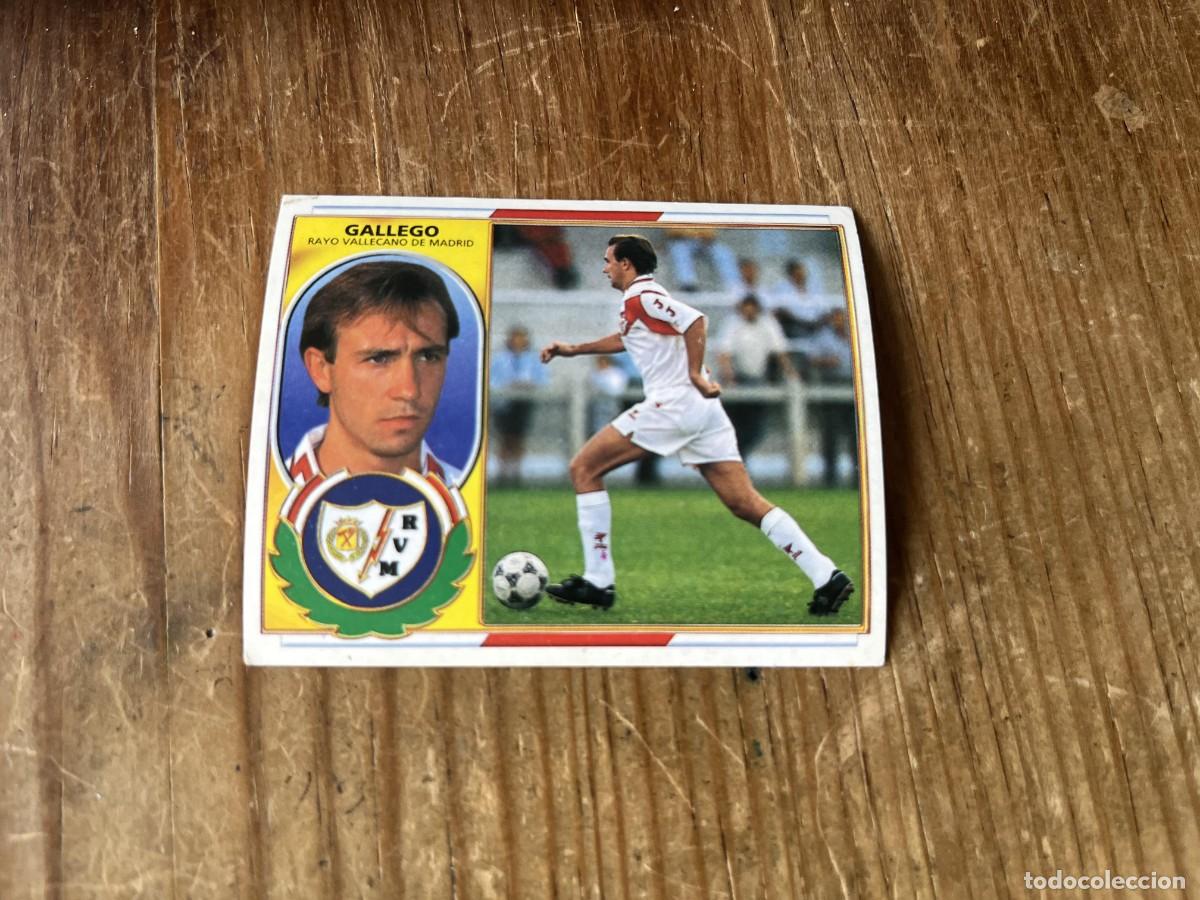 Cromos de f&uacute;tbol: CROMO SIN PEGAR NUNCA PEGADO ALBUM LIGA ESTE 96 97 1996 1997 RAYO VALLECANO GALLEGO