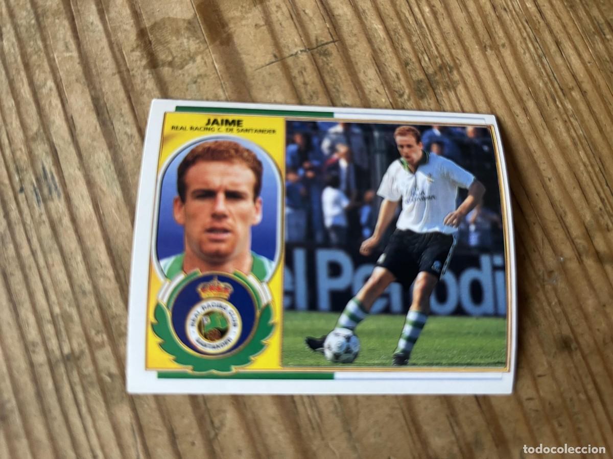 Cromos de f&uacute;tbol: CROMO SIN PEGAR NUNCA PEGADO ALBUM LIGA ESTE 96 97 1996 1997 RACING SANTANDER JAIME