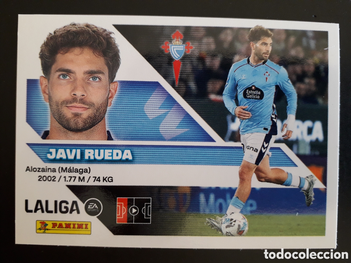 Cromos de f&uacute;tbol: JAVI RUEDA CELTA DE VIGO N&deg; 6 ED ESTE 2026 2027 26 27 SIN PEGAR PEDIDO M&Iacute;NIMO 3&euro;
