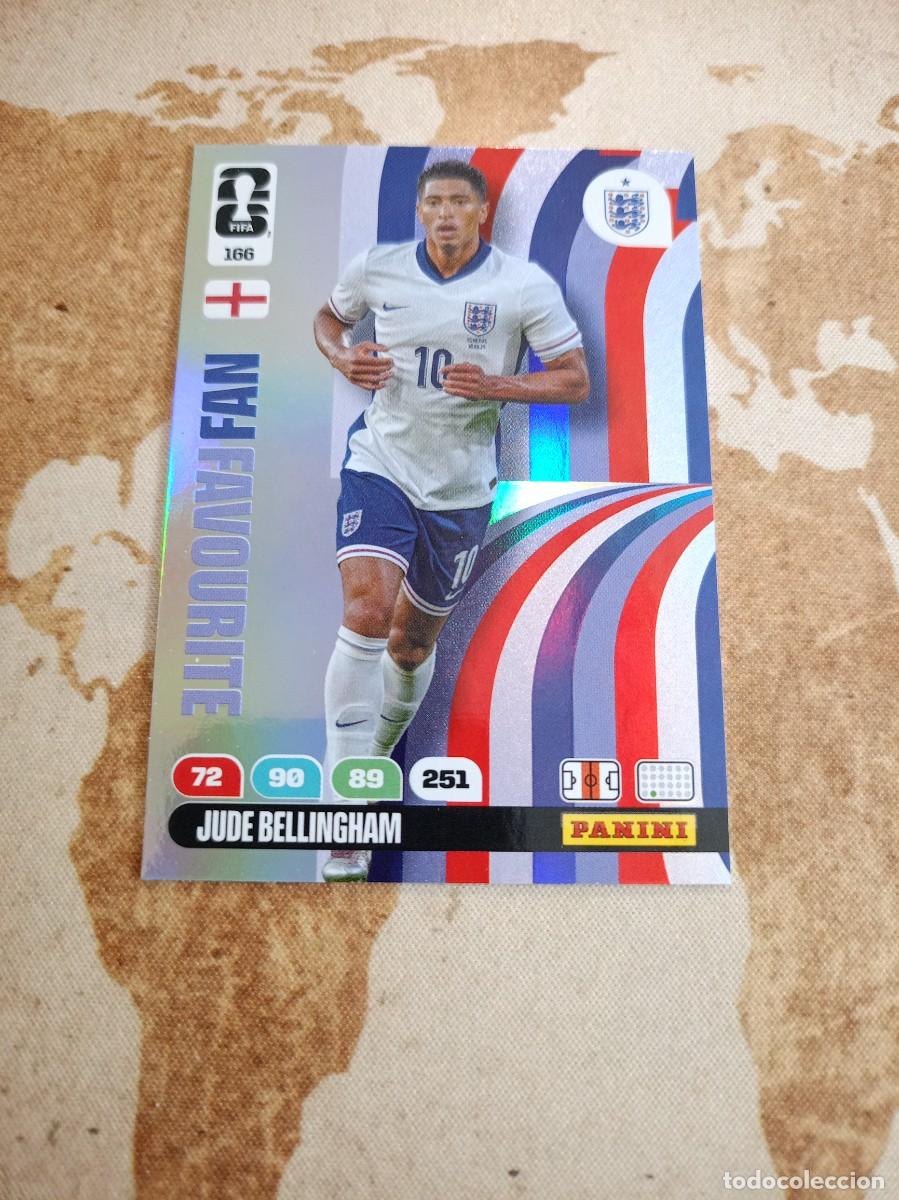Cartes &agrave; collectionner de Football: Inglaterra 166 JUDE BELLINGHAM Adrenalyn WORLD Cup 2026