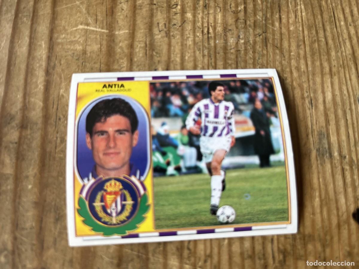 Cartes &agrave; collectionner de Football: CROMO SIN PEGAR NUNCA PEGADO ALBUM LIGA ESTE 96 97 1996 1997 VALLADOLID ANTIA