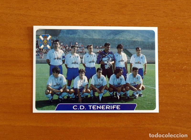 Cartes &agrave; collectionner de Football: Tenerife -N&ordm; 253 Plantilla-Equipo -Las Fichas de la Liga 95-96-1995-1996 -Mundicromo