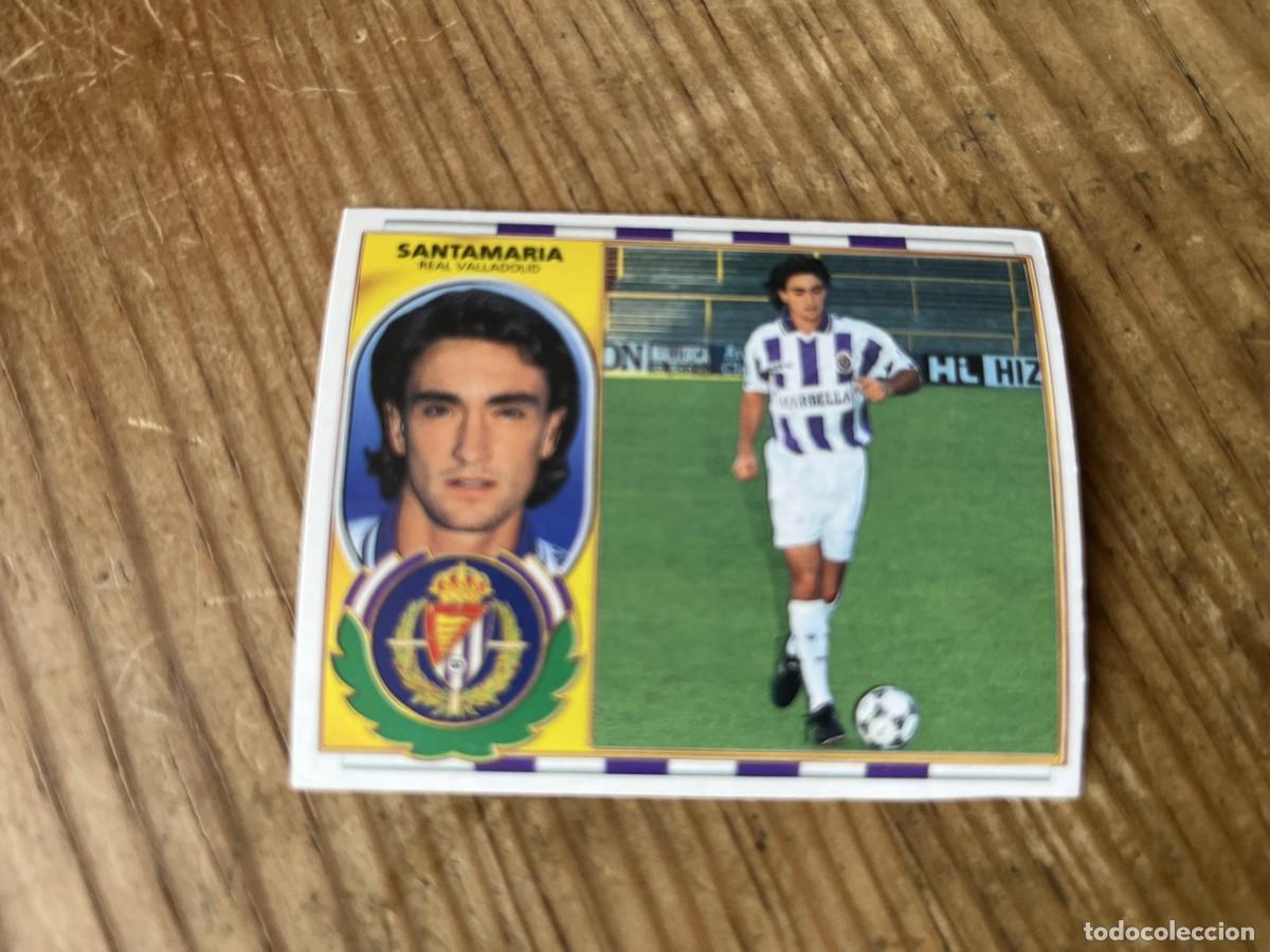 Football Stickers: CROMO SIN PEGAR NUNCA PEGADO ALBUM LIGA ESTE 96 97 1996 1997 VALLADOLID SANTAMARIA