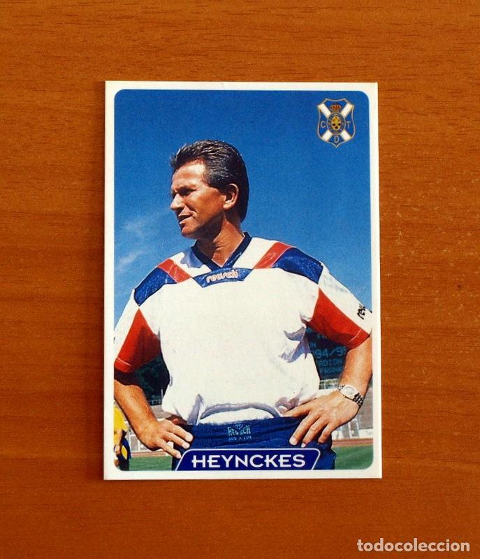 Cromos de f&uacute;tbol: Tenerife -N&ordm; 254 Jupp Heynckes Entrenador -Las Fichas de la Liga 95-96-1995-1996 -Mundicromo