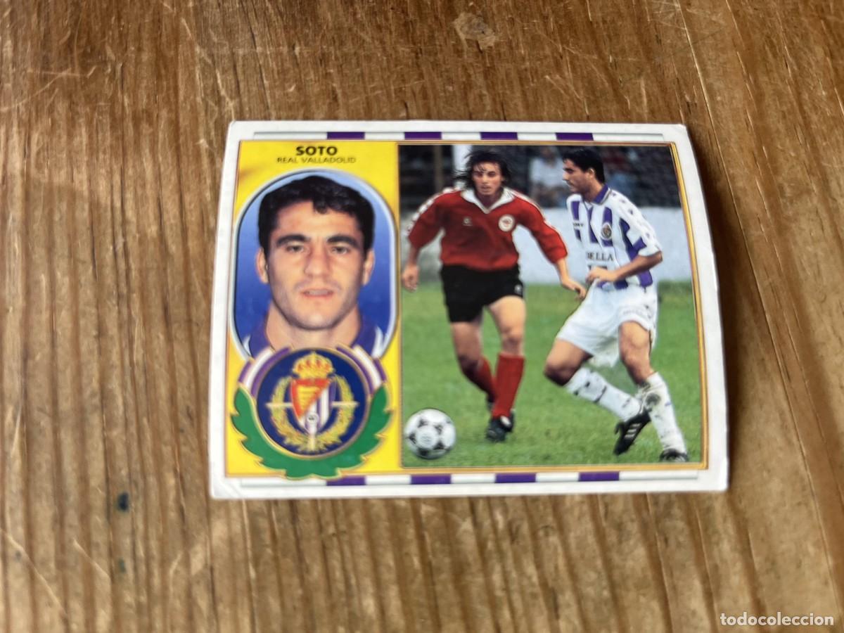 Cromos de f&uacute;tbol: CROMO SIN PEGAR NUNCA PEGADO ALBUM LIGA ESTE 96 97 1996 1997 VALLADOLID SOTO