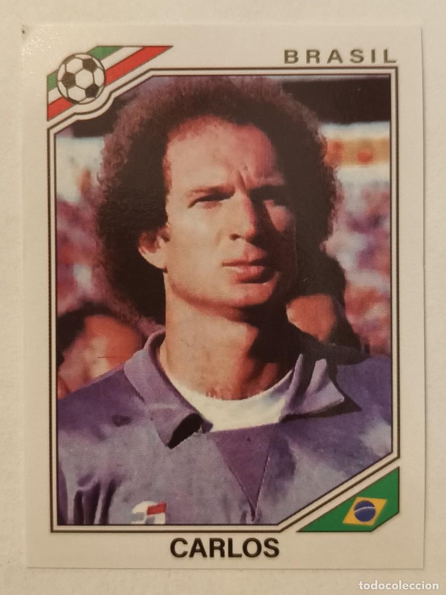 Cromos de f&uacute;tbol: #240 CARLOS (BRASIL) MUNDIAL MEXICO 86 PANINI