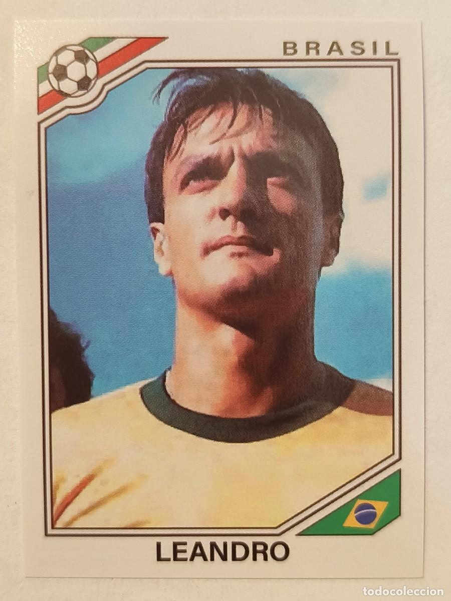 Cartes &agrave; collectionner de Football: #241 LEANDRO (BRASIL) MUNDIAL MEXICO 86 PANINI