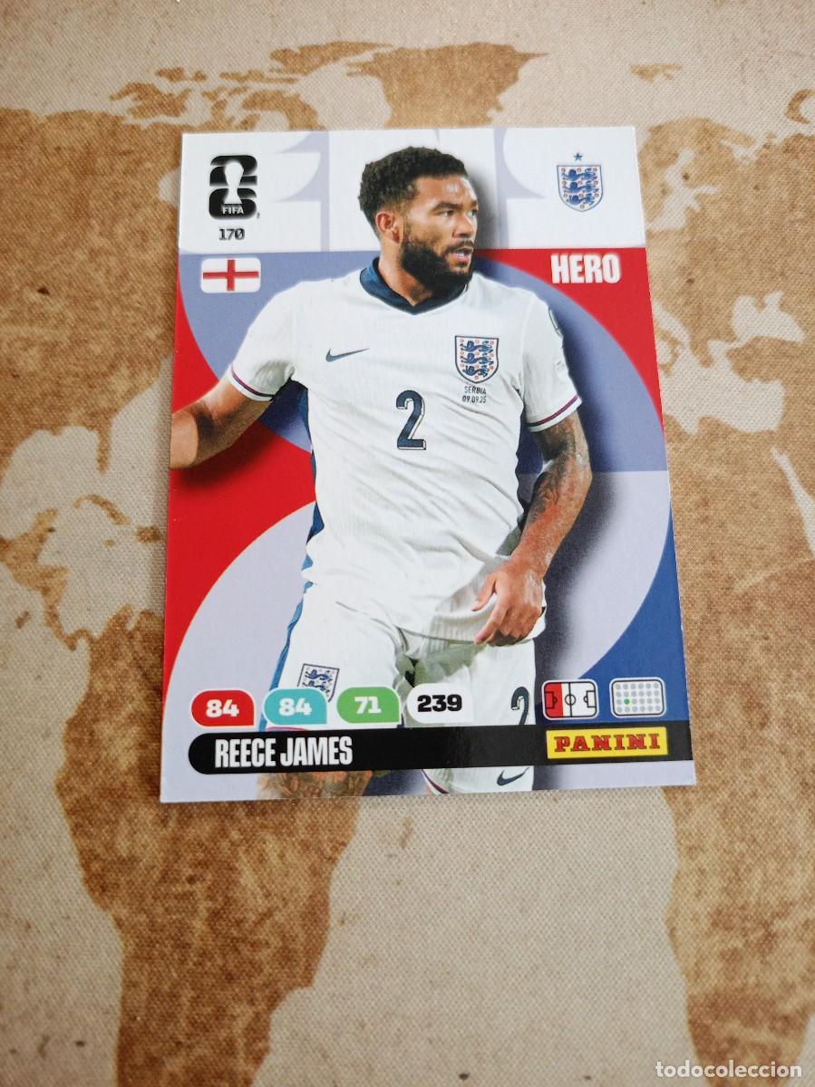 Cartes &agrave; collectionner de Football: Inglaterra 170 REECE JAMES Adrenalyn WORLD Cup 2026