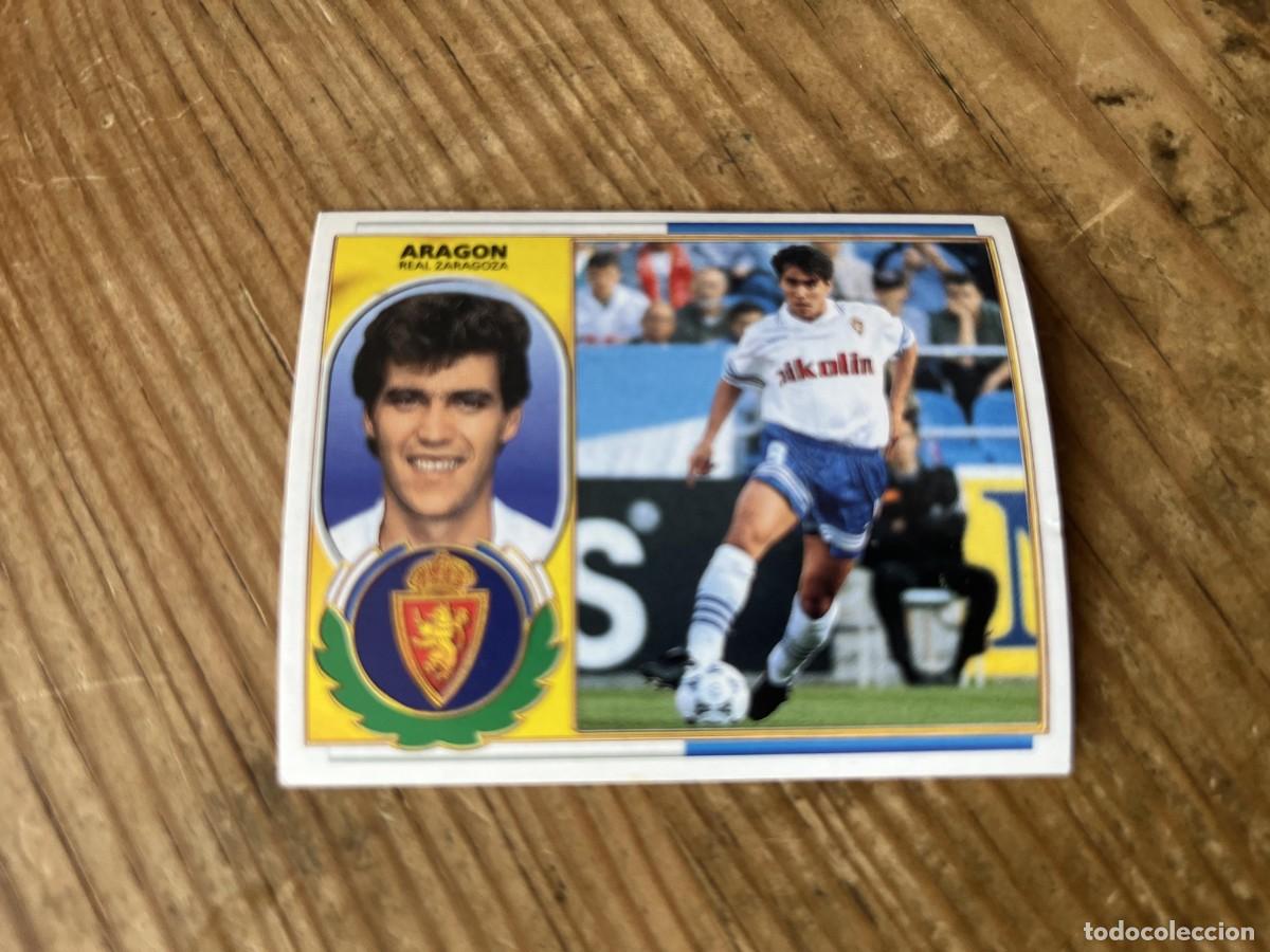Cartes &agrave; collectionner de Football: CROMO SIN PEGAR NUNCA PEGADO ALBUM LIGA ESTE 96 97 1996 1997 ZARAGOZA ARAGON