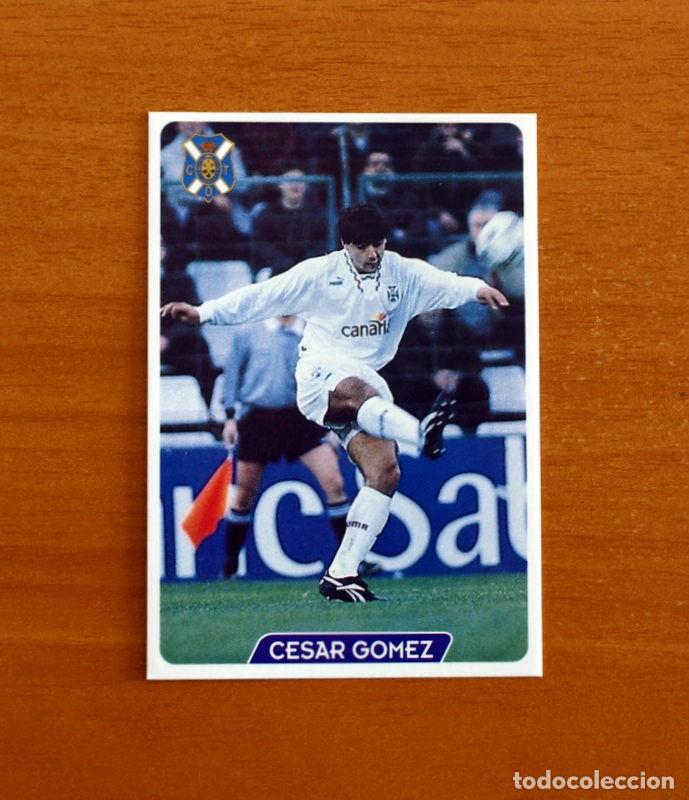 Fu&szlig;ball-Sticker: Tenerife -N&ordm; 257 C&eacute;sar G&oacute;mez -Las Fichas de la Liga 95-96-1995-1996 -Mundicromo Sport