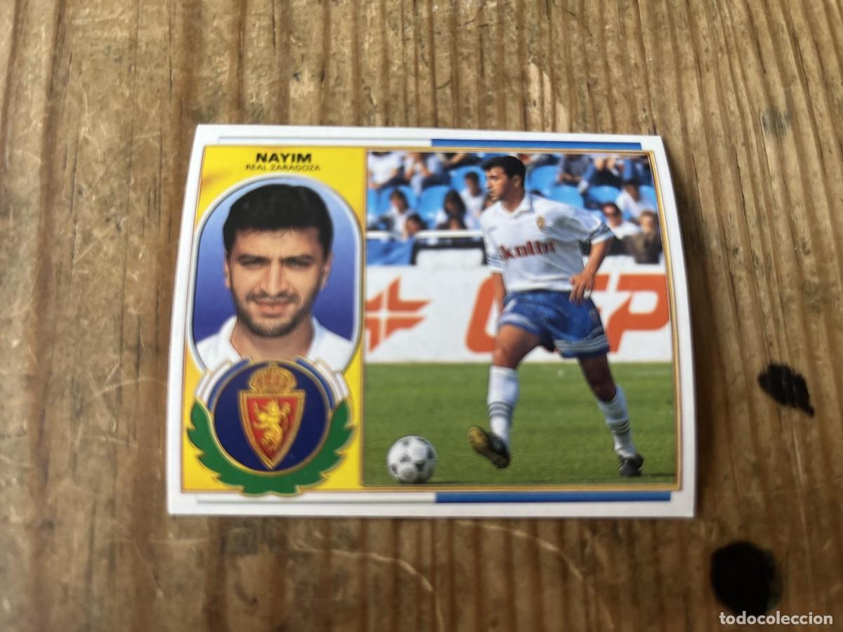 Fu&szlig;ball-Sticker: CROMO SIN PEGAR NUNCA PEGADO ALBUM LIGA ESTE 96 97 1996 1997 ZARAGOZA NAYIM