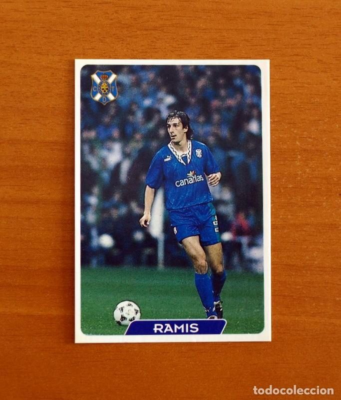 Fu&szlig;ball-Sticker: Tenerife -N&ordm; 258 Ramis -Las Fichas de la Liga 95-96-1995-1996 -Mundicromo Sport