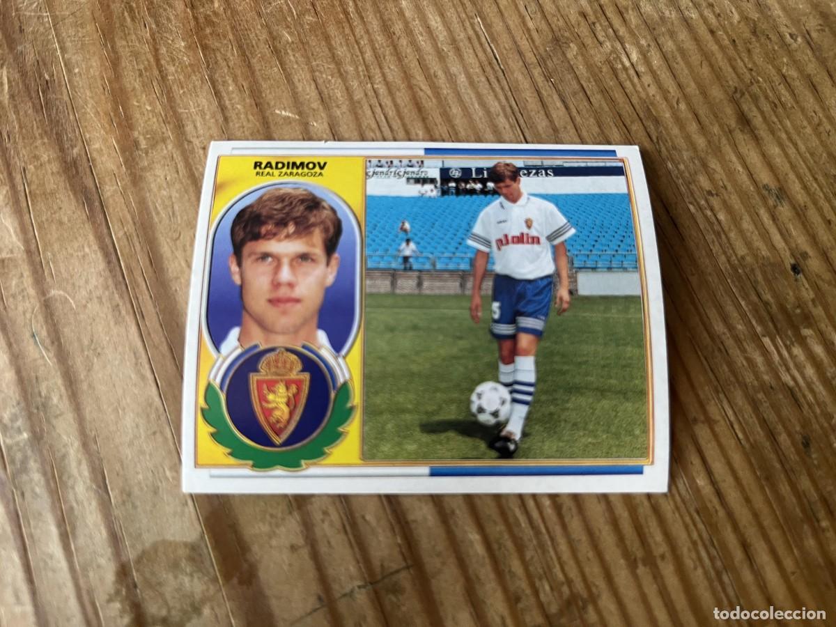 Fu&szlig;ball-Sticker: CROMO SIN PEGAR NUNCA PEGADO ALBUM LIGA ESTE 96 97 1996 1997 ZARAGOZA RADIMOV