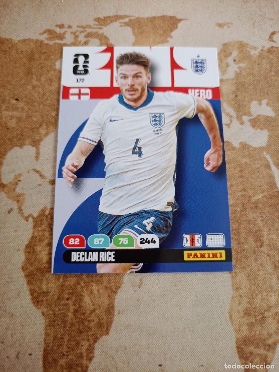 Fu&szlig;ball-Sticker: Inglaterra 172 DECLAN RICE Adrenalyn WORLD Cup 2026