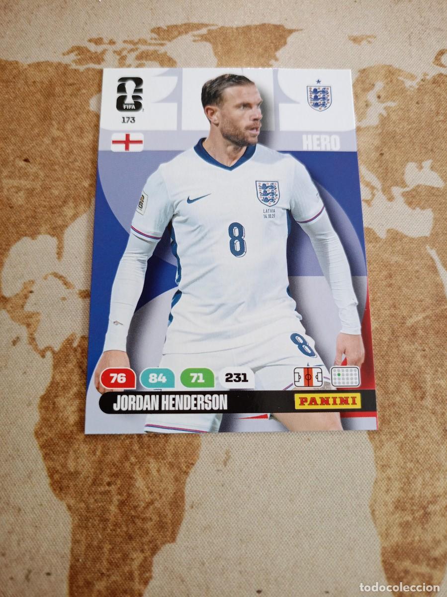 Fu&szlig;ball-Sticker: Inglaterra 173 JORDAN HENDERSON Adrenalyn WORLD Cup 2026