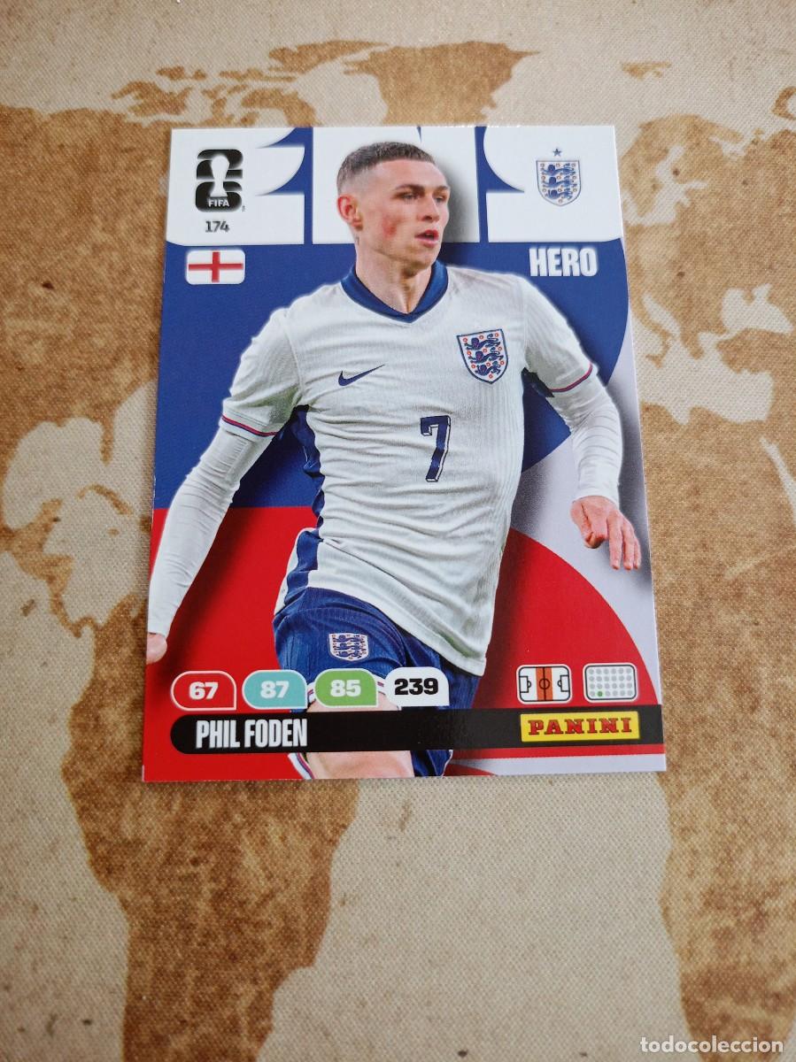 Fu&szlig;ball-Sticker: Inglaterra 174 PHIL FODEN Adrenalyn WORLD Cup 2026