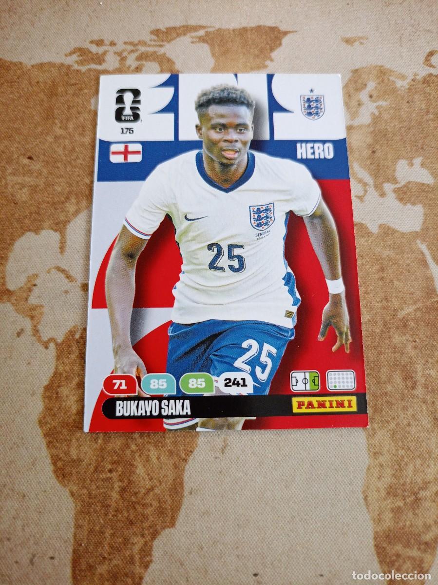 Fu&szlig;ball-Sticker: Inglaterra 175 BUKAYO SAKA Adrenalyn WORLD Cup 2026