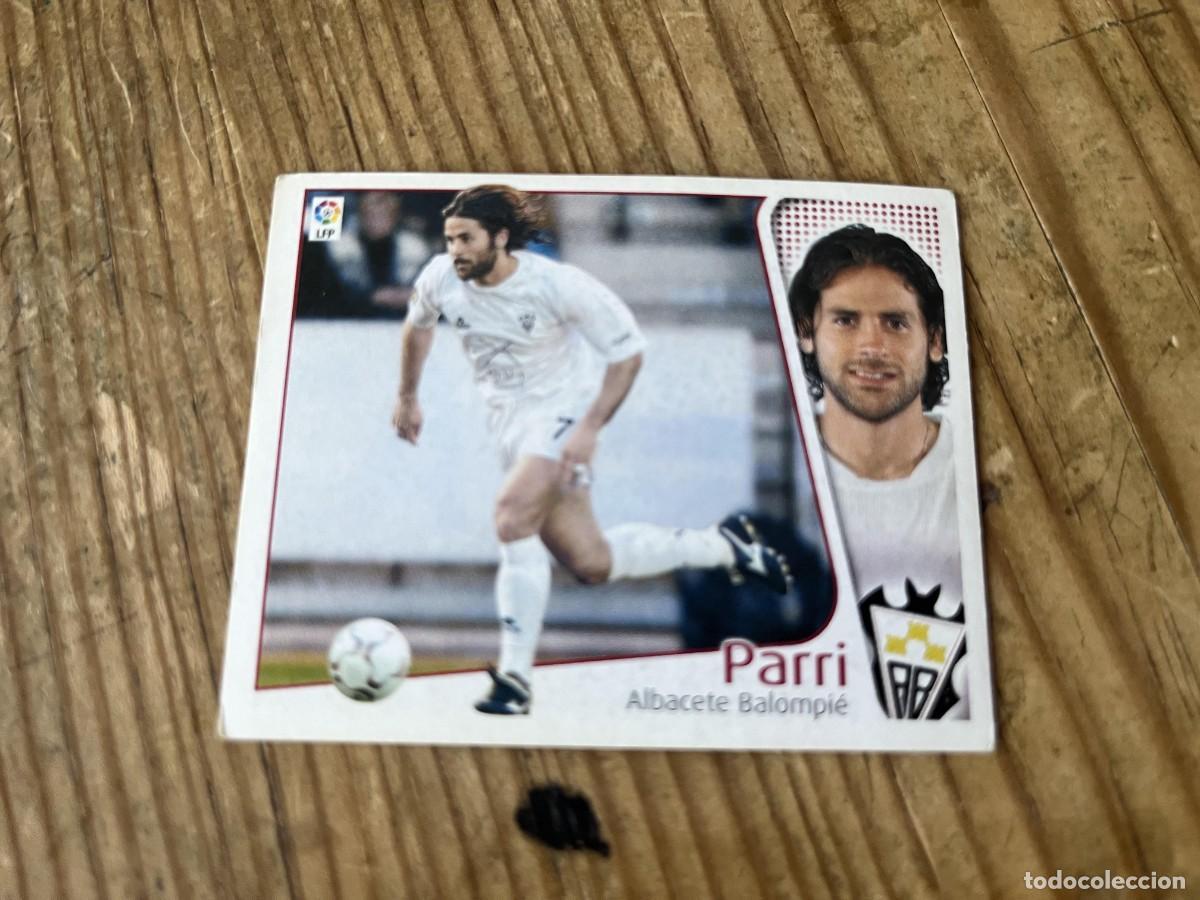 Fu&szlig;ball-Sticker: CROMO SIN PEGAR NUNCA PEGADO ALBUM LIGA ESTE 04 05 2004 2005 ALBACETE PARRI