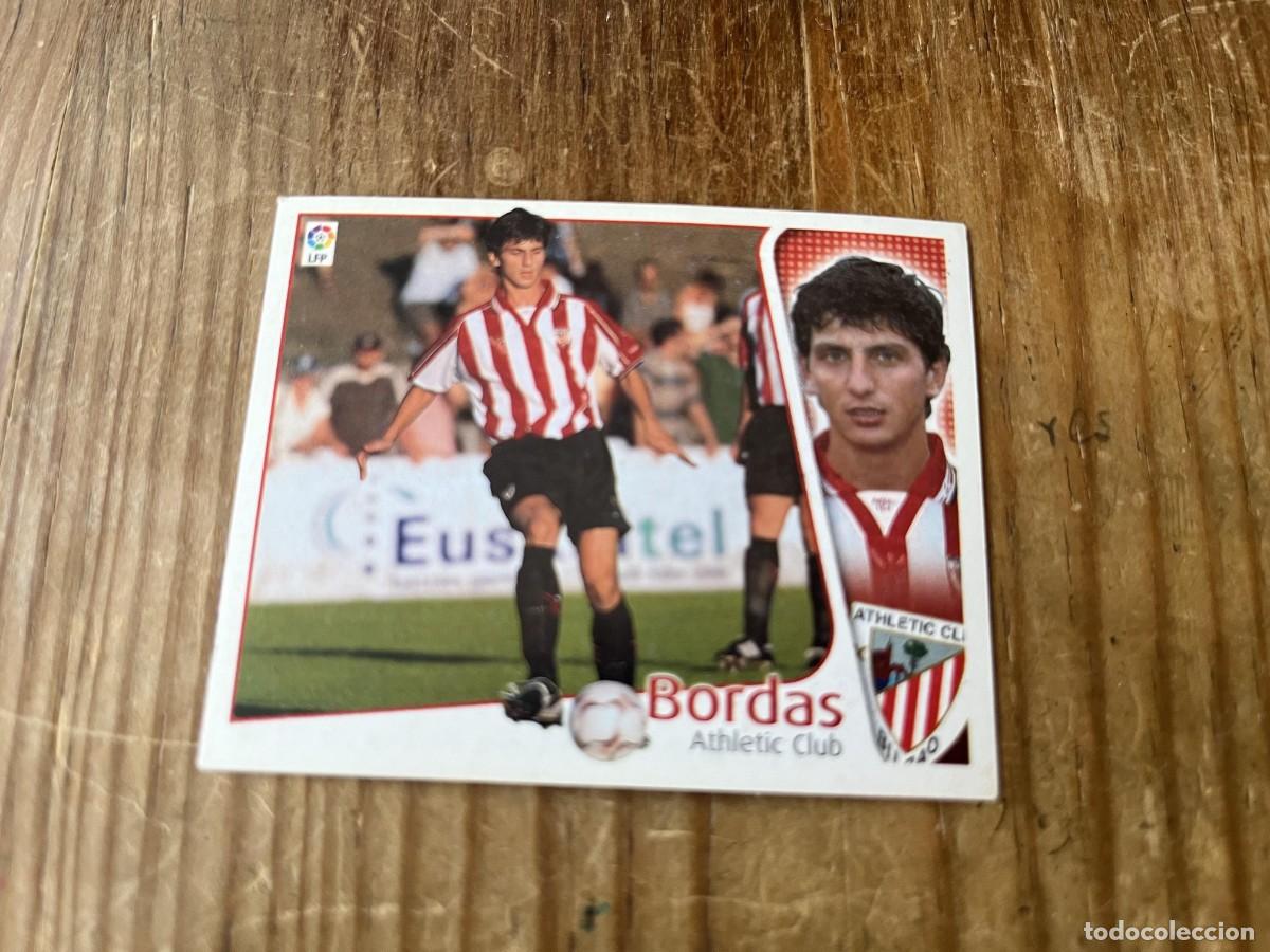 Cromos de f&uacute;tbol: CROMO SIN PEGAR NUNCA PEGADO ALBUM LIGA ESTE 04 05 2004 2005 ATHLETIC BILBAO BORDAS