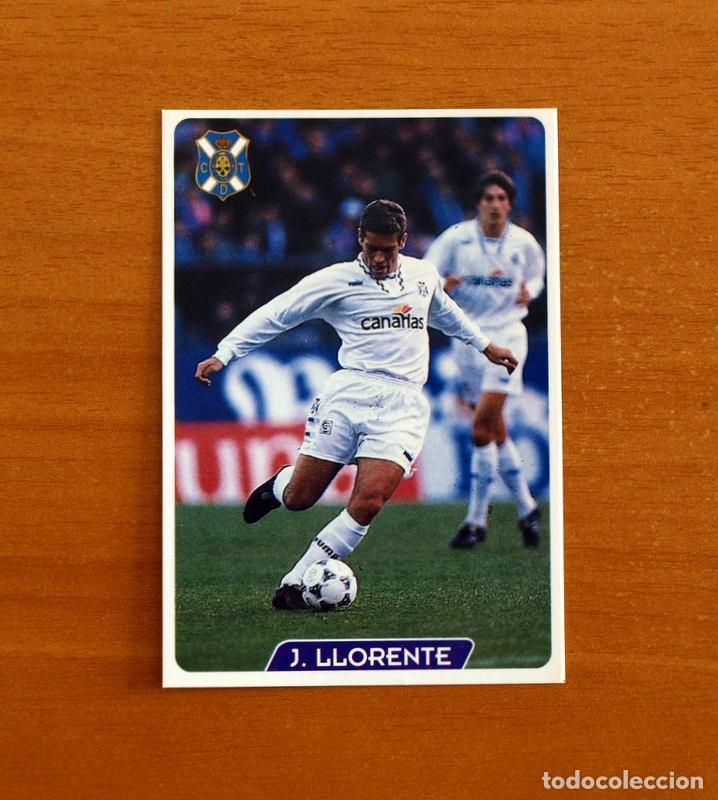 Cromos de f&uacute;tbol: Tenerife -N&ordm; 261 Julio Llorente -Las Fichas de la Liga 95-96-1995-1996 -Mundicromo Sport