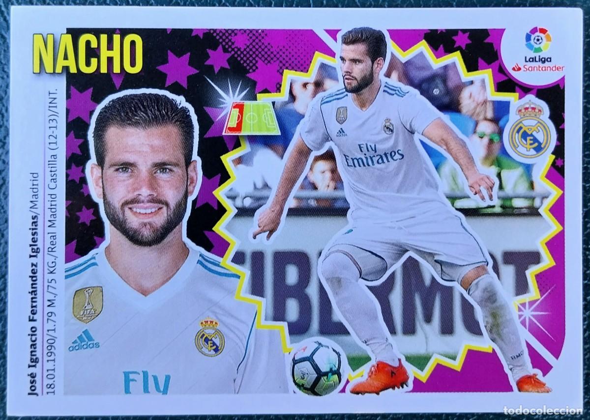 Cromos de f&uacute;tbol: 5A / 5 A NACHO REAL MADRID CROMOS ALBUM EDICIONES ESTE 2018 2019 18 19