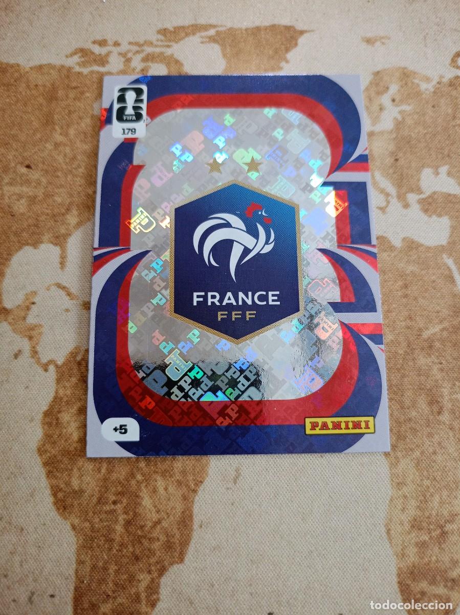 Cromos de f&uacute;tbol: Francia 179 ESCUDO Adrenalyn WORLD Cup 2026