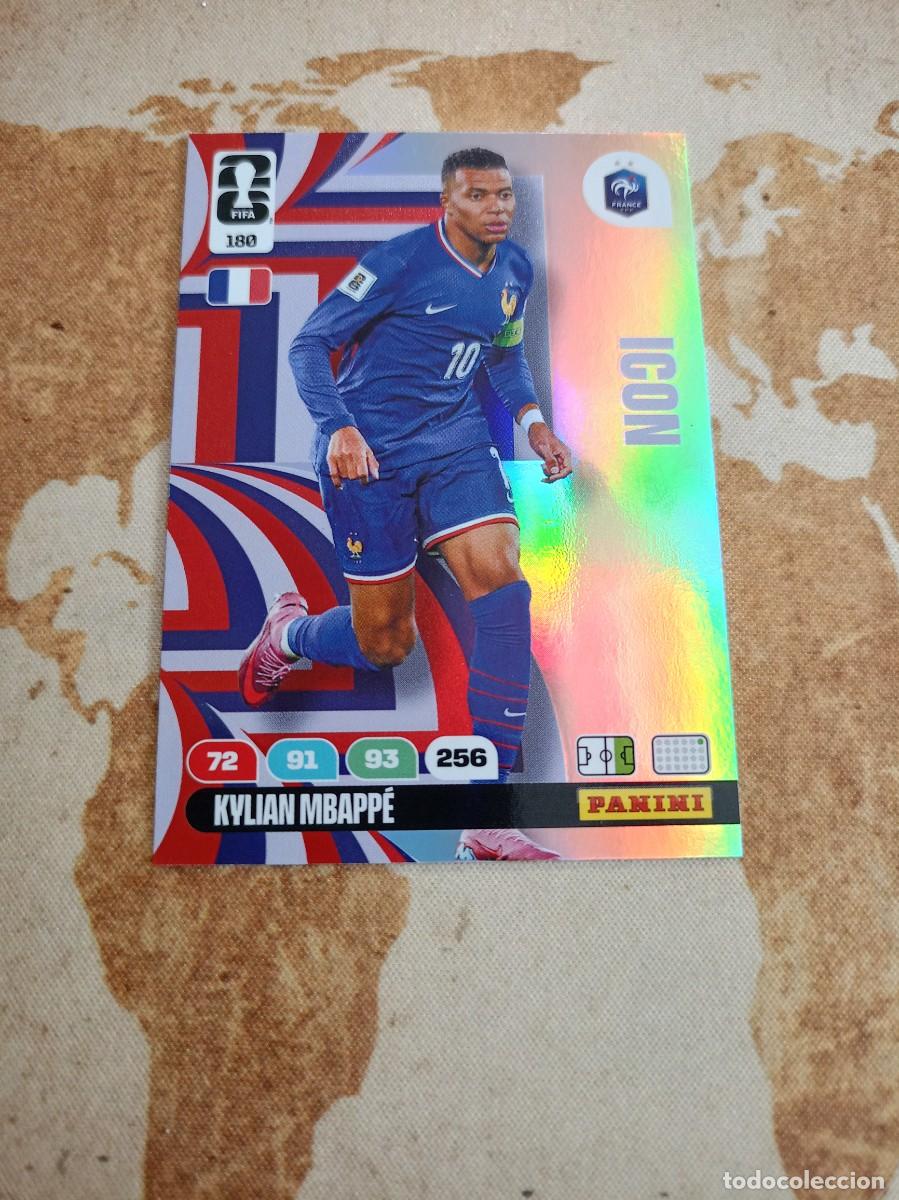 Cromos de f&uacute;tbol: Francia 180 KILIAN MBAPP&Eacute; Adrenalyn WORLD Cup 2026