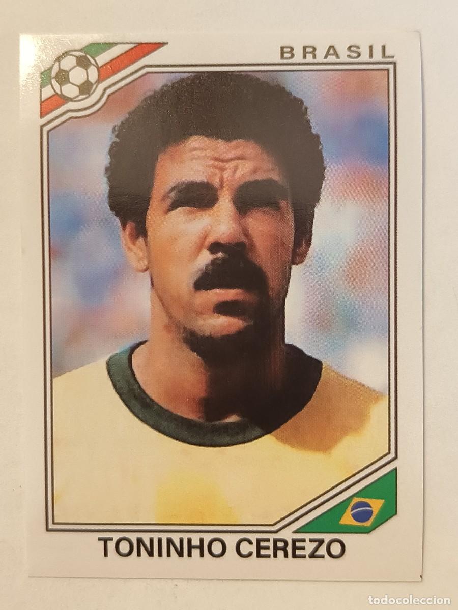 Cromos de f&uacute;tbol: #248 TONINHO CEREZO (BRASIL) MUNDIAL MEXICO 86 PANINI