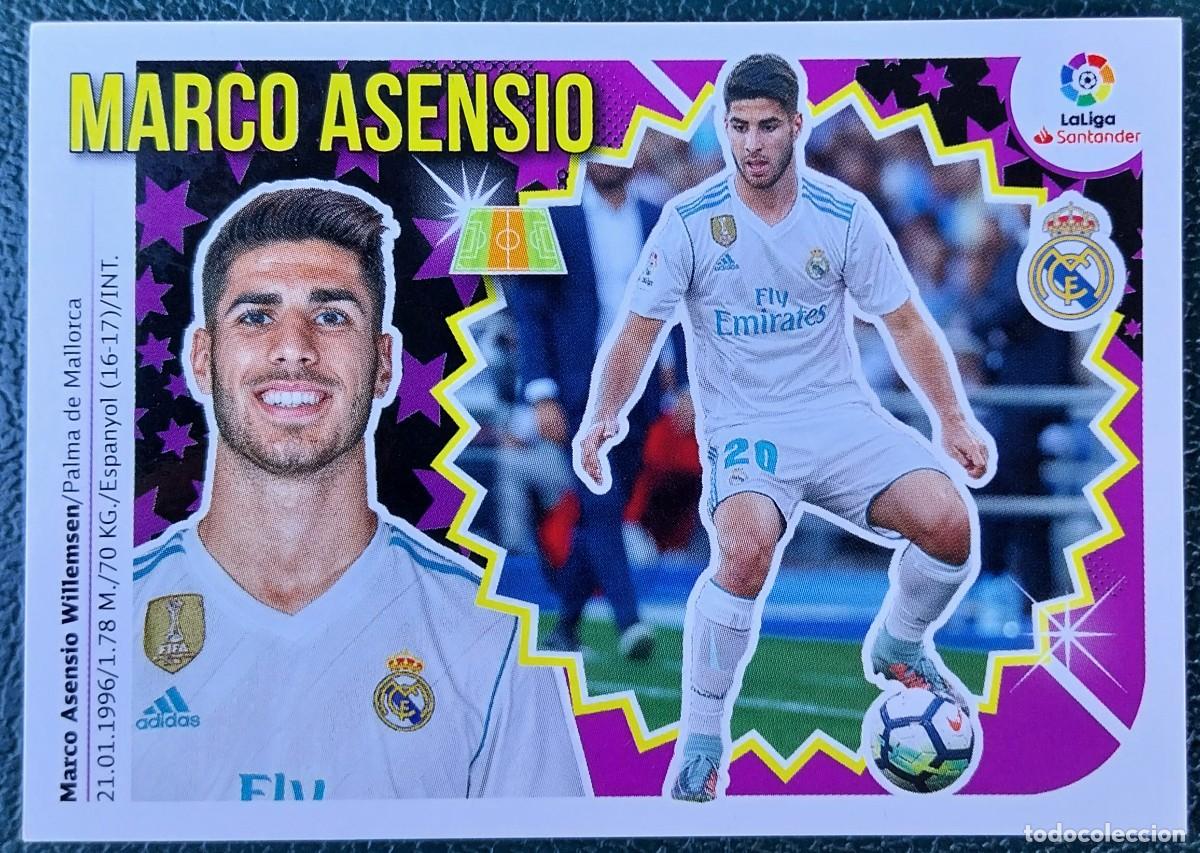 Cromos de f&uacute;tbol: 11A / 11 A MARCO ASENSIO REAL MADRID CROMOS ALBUM EDICIONES ESTE 2018 2019 18 19
