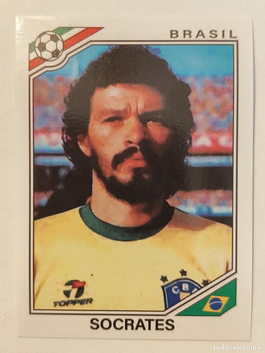 Cromos de f&uacute;tbol: #249 SOCRATES (BRASIL) MUNDIAL MEXICO 86 PANINI