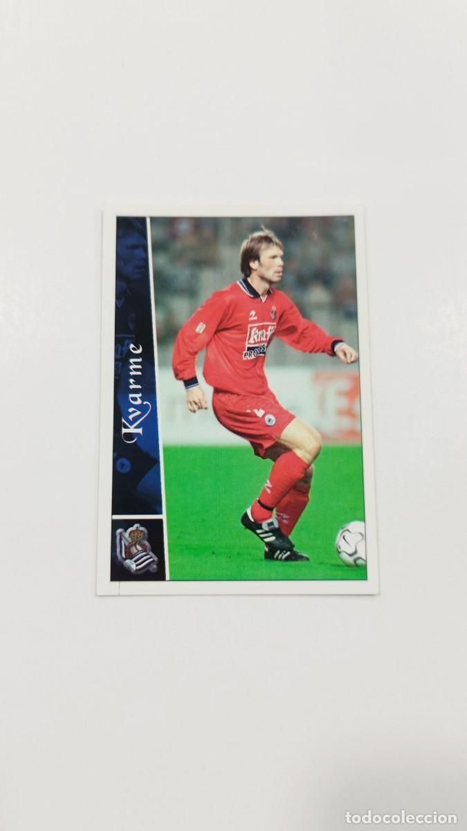 Football Stickers: LAS FICHAS DE LA LIGA 2003 - KVARME - REAL SOCIEDAD