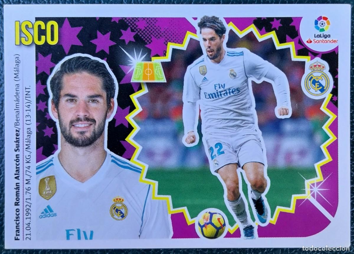 Cromos de f&uacute;tbol: 12 ISCO REAL MADRID CROMOS ALBUM EDICIONES ESTE 2018 2019 18 19