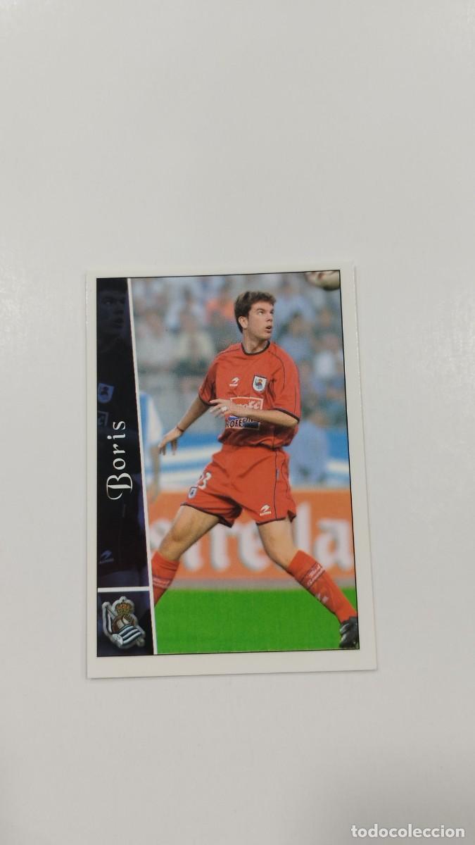 Cromos de Futebol: LAS FICHAS DE LA LIGA 2003 - BORIS - REAL SOCIEDAD