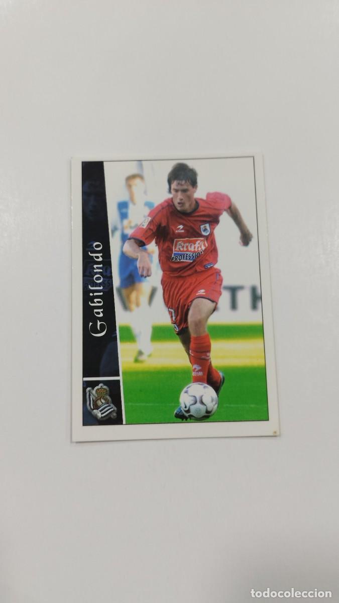 Football Stickers: LAS FICHAS DE LA LIGA 2003 - GABILONDO - REAL SOCIEDAD
