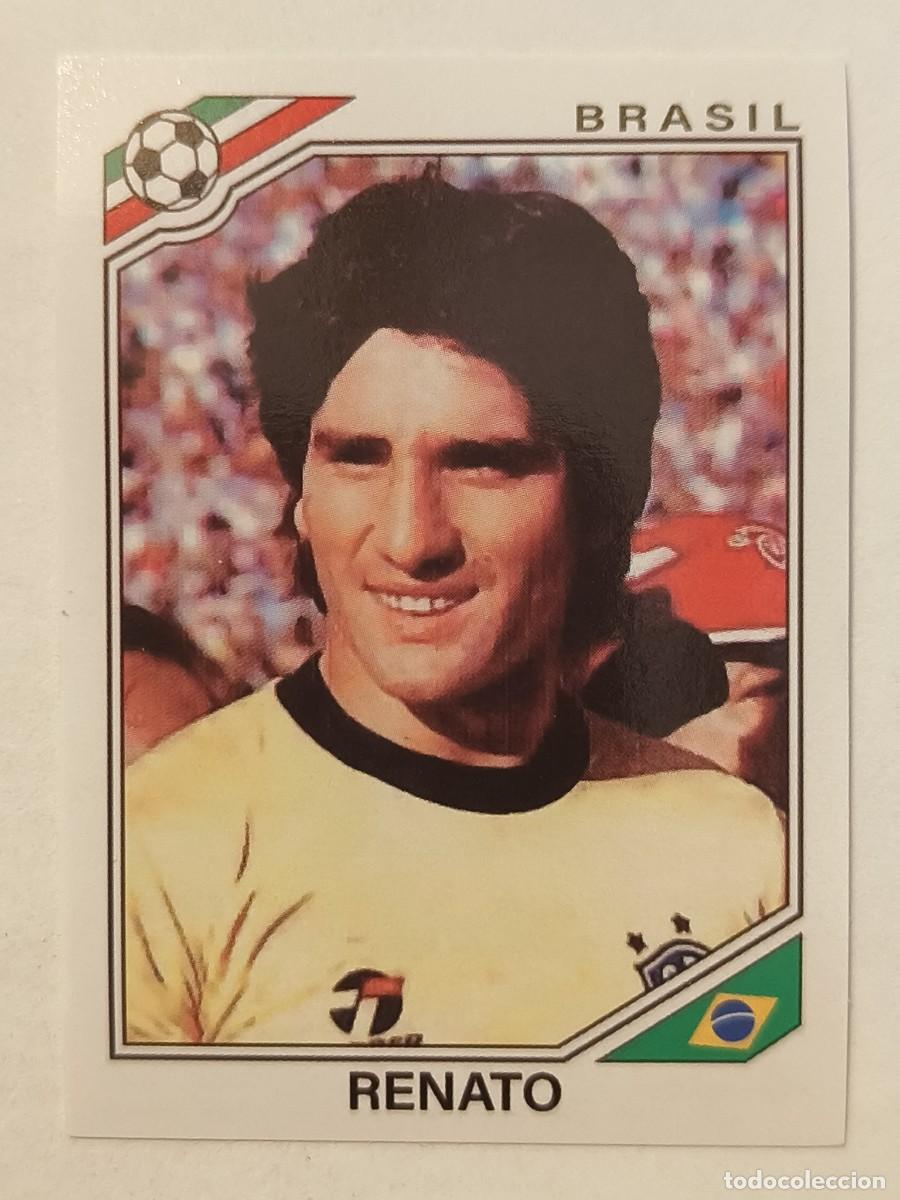Cromos de f&uacute;tbol: #251 RENATO (BRASIL) MUNDIAL MEXICO 86 PANINI