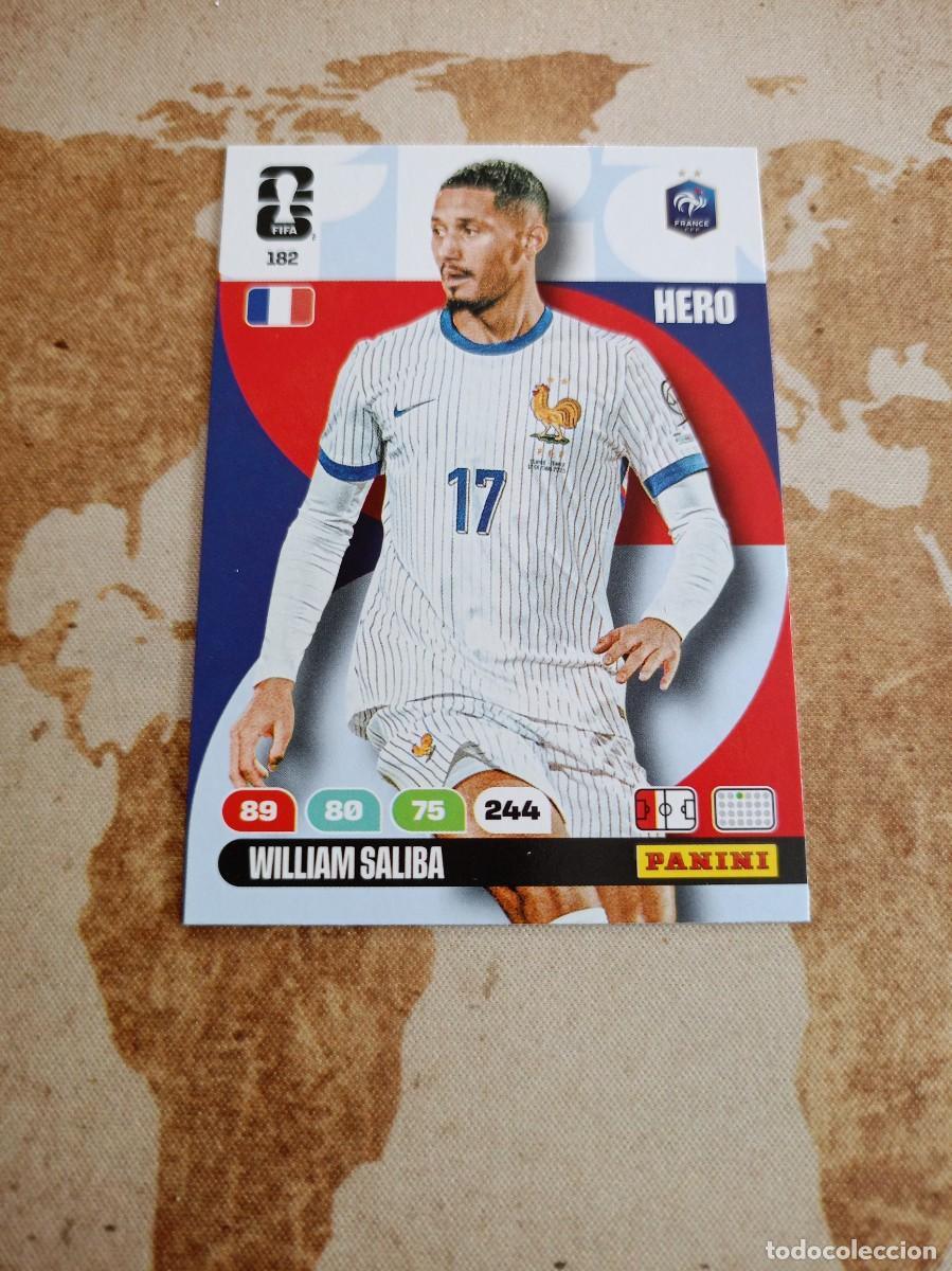 Figurine di Calcio: Francia 182 WILLIAM SALIBA Adrenalyn WORLD Cup 2026
